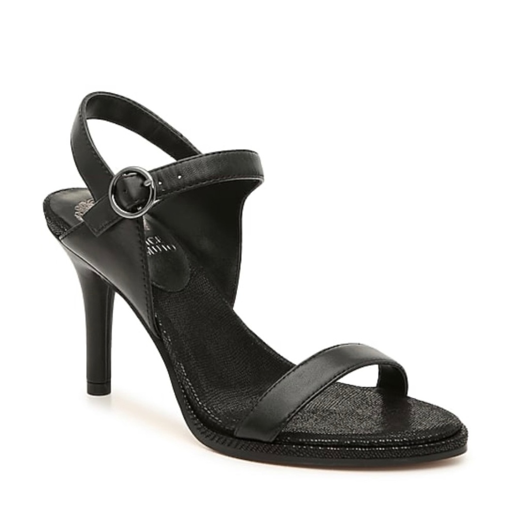 Vince Camuto black 8 1/2 strappy  shoe NWOT